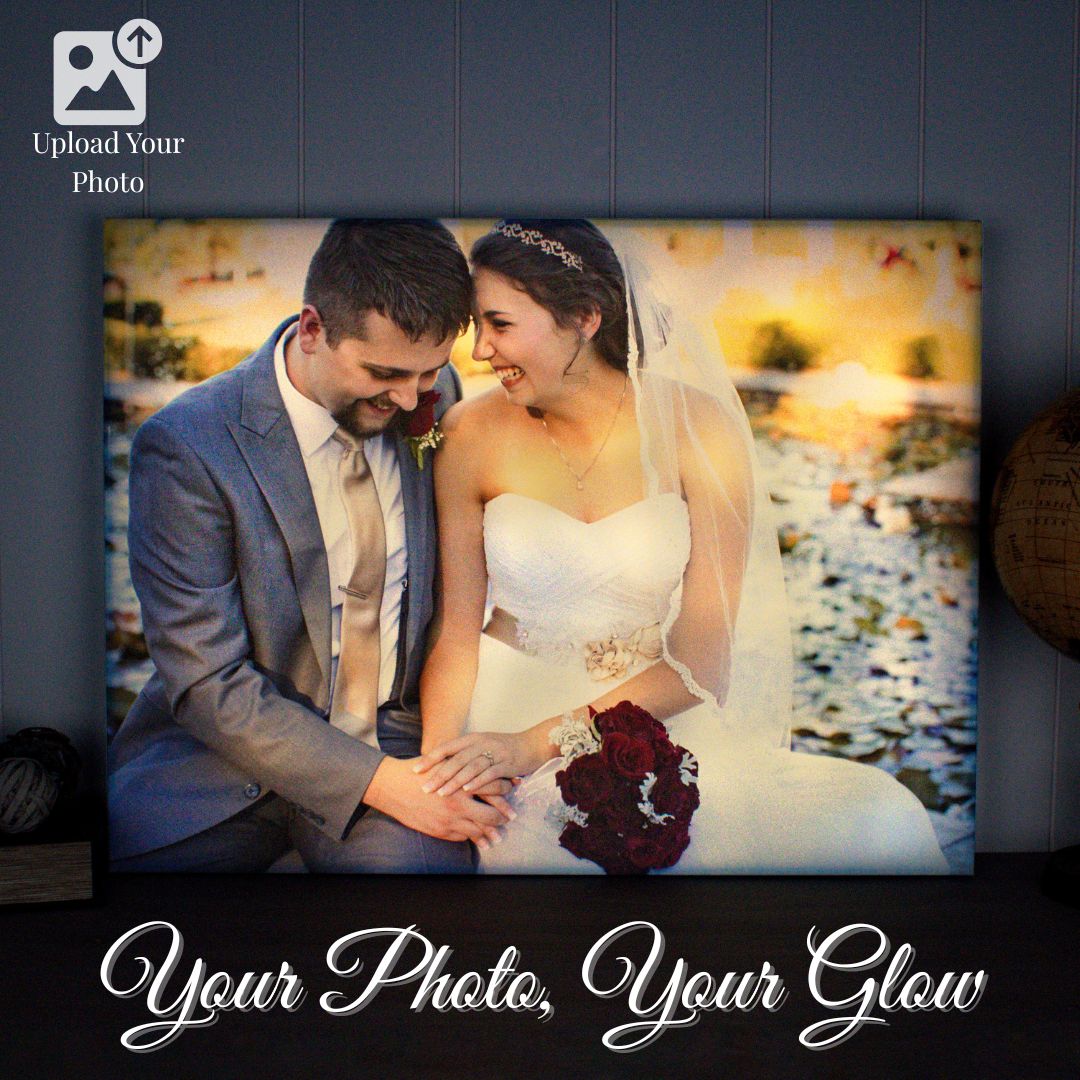 Your Photo on LED Illuminated Wall Art