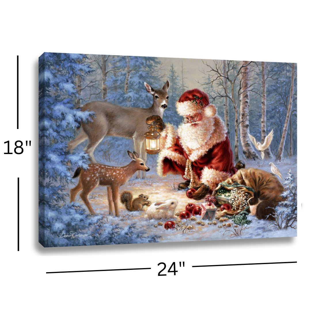 Abundance Of Joy 18x24 Fully Illuminated LED Wall Art