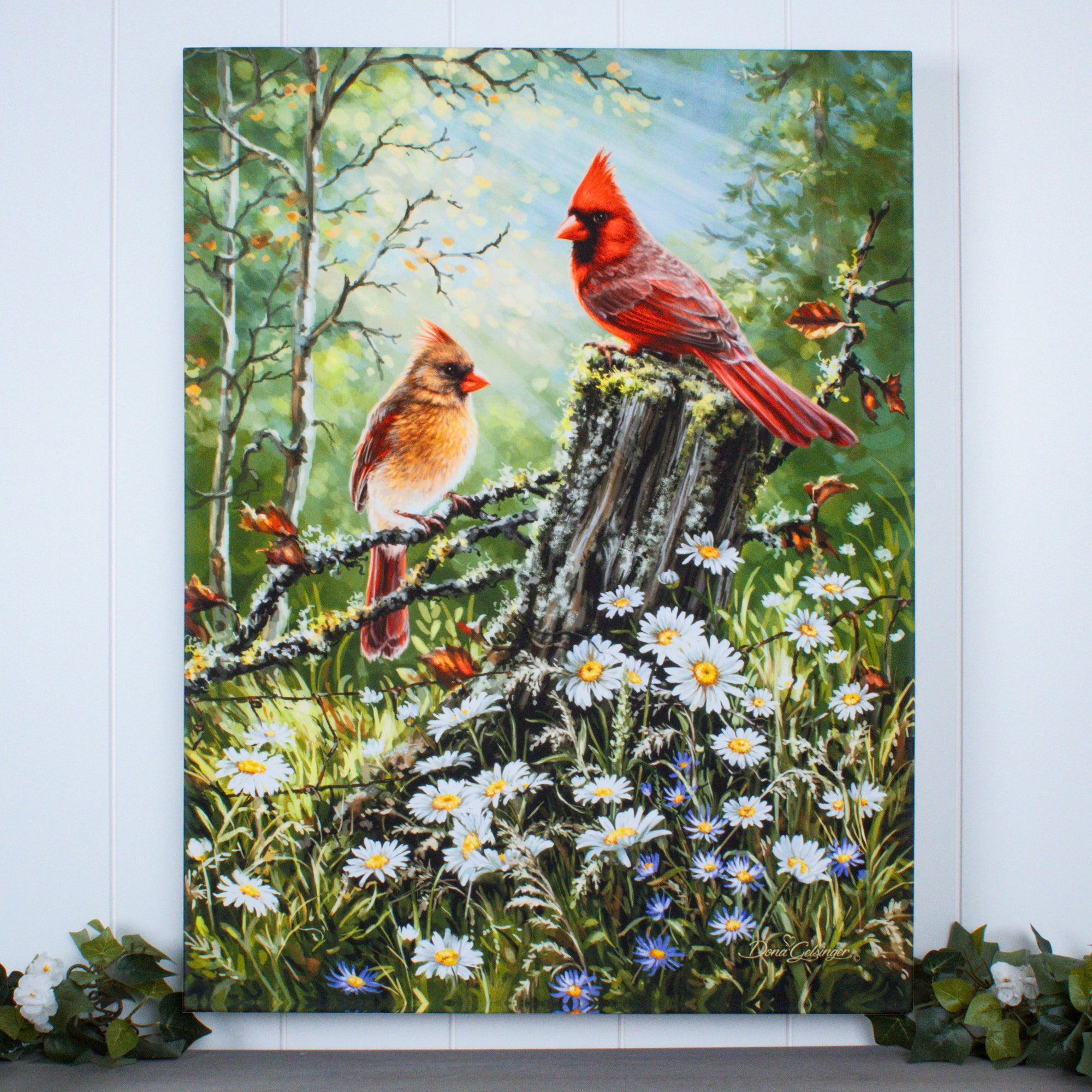 Golden Light 18x24 Fully Illuminated LED Wall Art