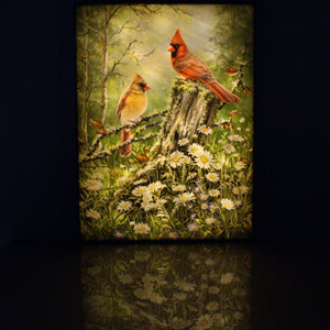 Golden Light 18x24 Fully Illuminated LED Wall Art