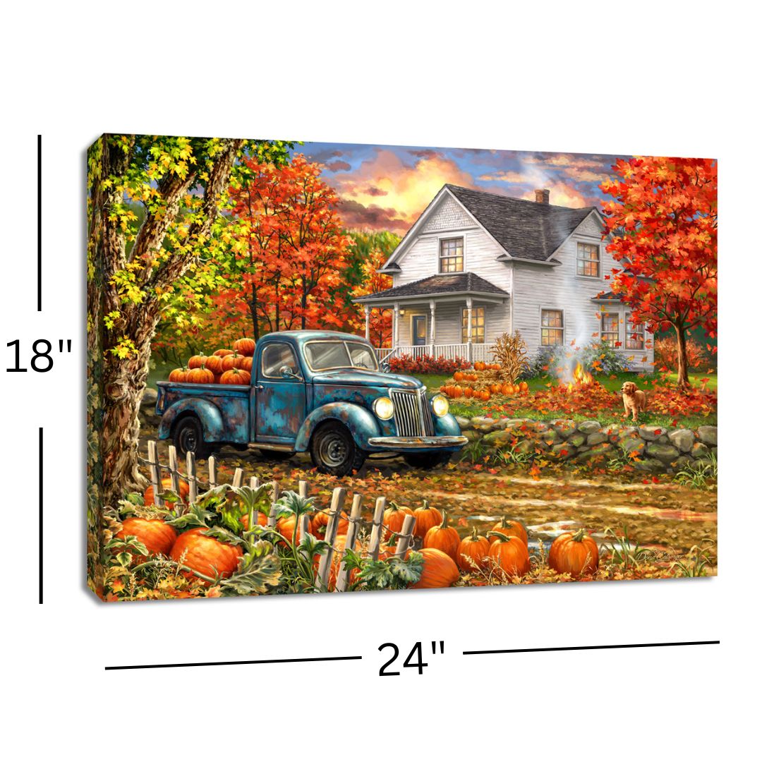 Farmhouse Memories 18x24 Fully Illuminated LED Wall Art