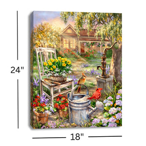 Spring Song 18x24 Fully Illuminated LED Wall Art