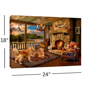 Home Sweet Home 18x24 Fully Illuminated LED Wall Art