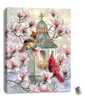Spring Morning 18x24 Fully Illuminated LED Wall Art