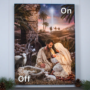 Jesus is Lord 18x24 Fully Illuminated LED Wall Art