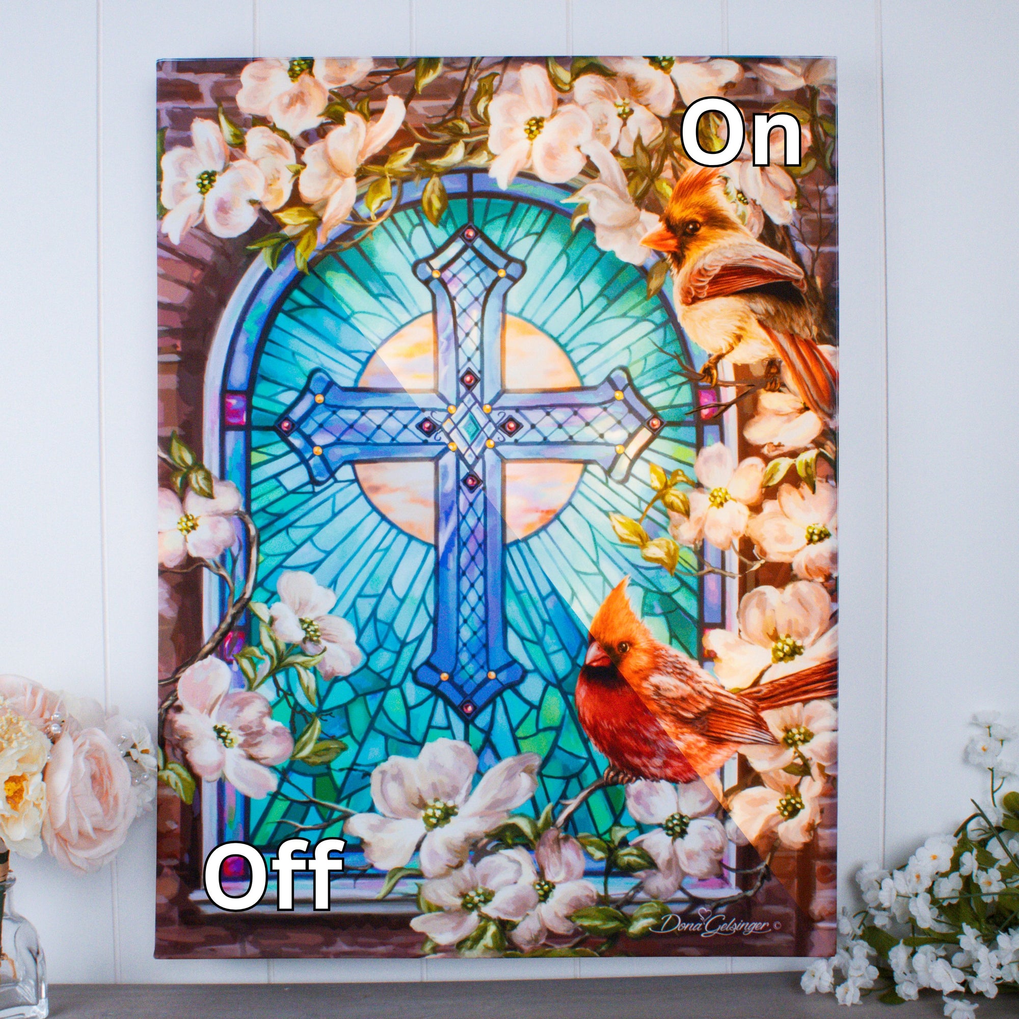 Sunday Morning 18x24 Fully Illuminated LED Wall Art