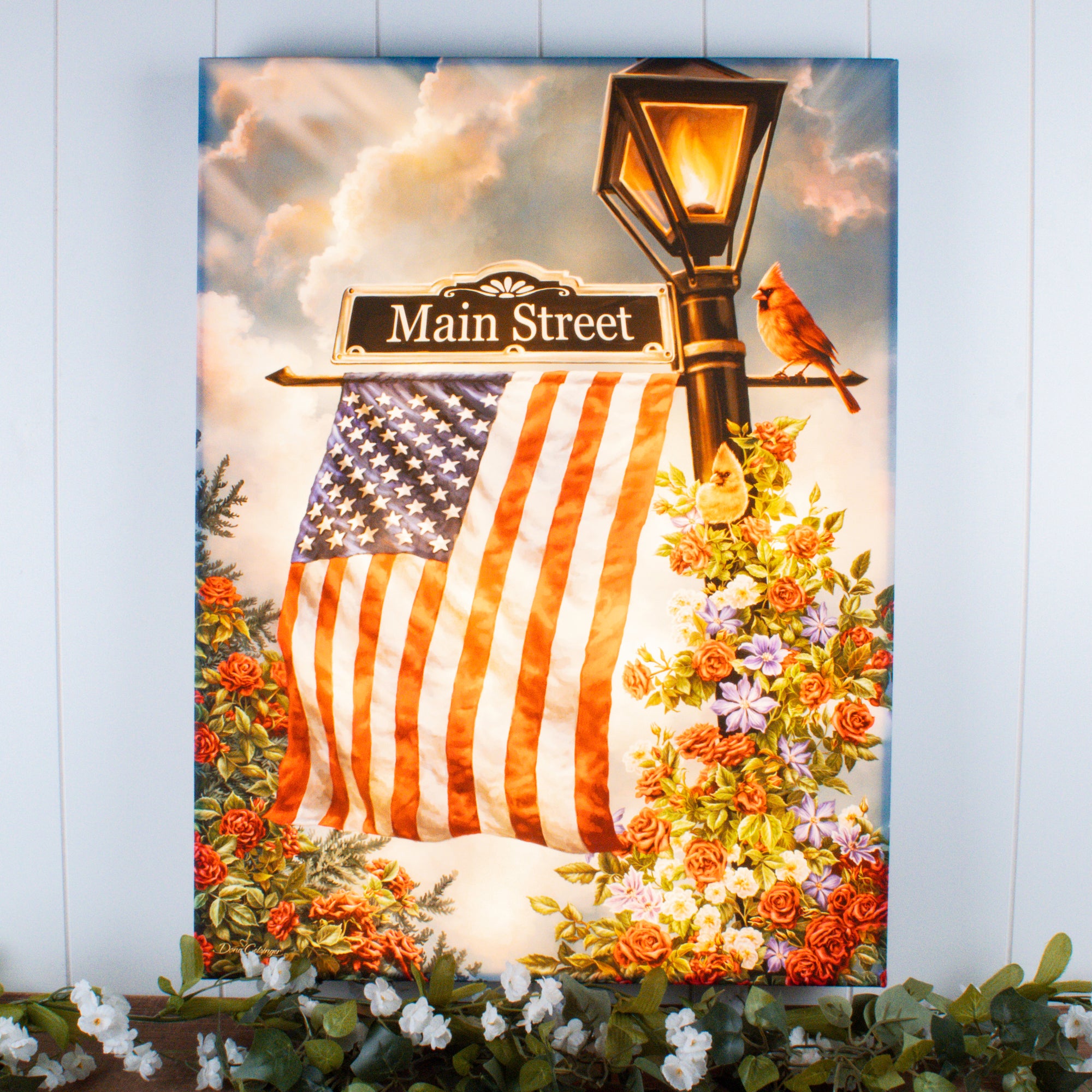 Main Street USA 18x24 Fully Illuminated LED Wall Art