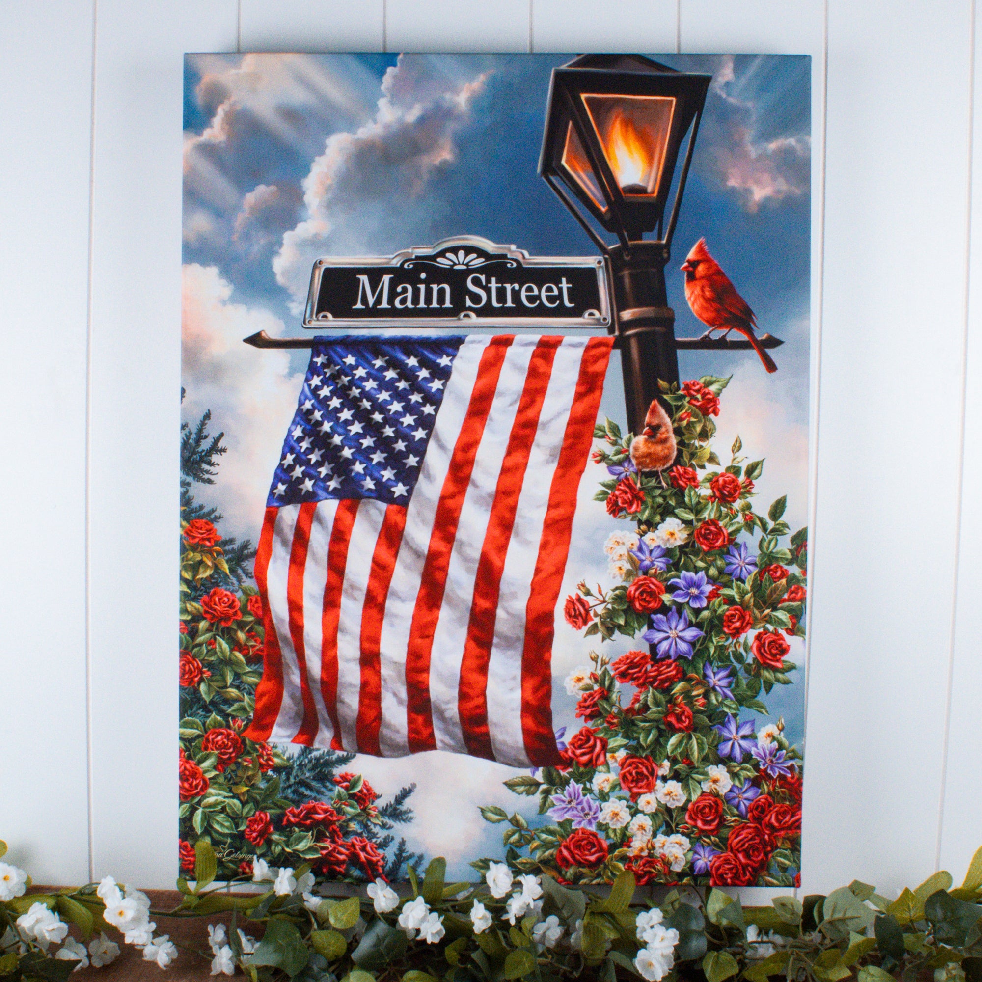 Main Street USA 18x24 Fully Illuminated LED Wall Art