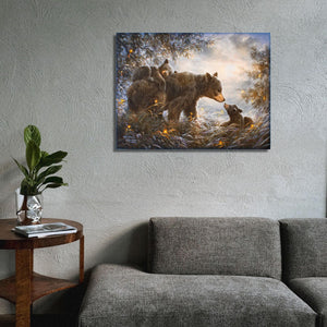 Time to Rest 18x24 Fully Illuminated LED Wall Art