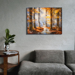 October Courtship 18x24 Fully Illuminated LED Wall Art