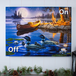 Time to Reflect 18x24 Fully Illuminated LED Wall Art