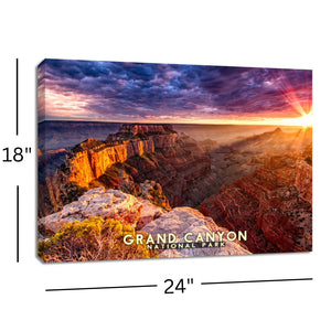 Grand Canyon 18x24 Illuminated LED Wall Art
