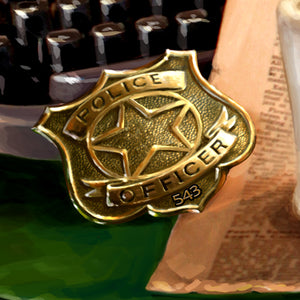 Law Enforcement- Personalized Illuminated LED Wall Art