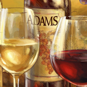 The Vineyard Personalized LED Illuminated Wall Art