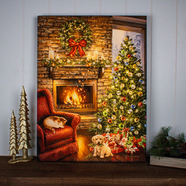 ダイヤモンドアートクラブ Fireside Christmas Fireside Christmas – Diamond Art Club