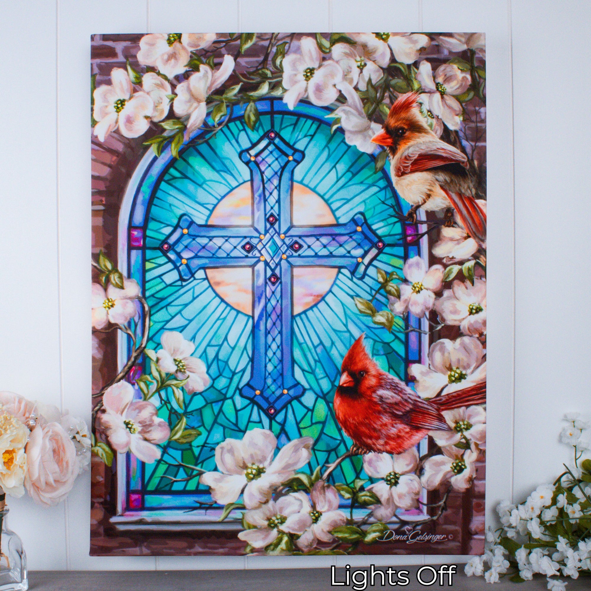 Sunday Morning 18x24 Fully Illuminated LED Wall Art