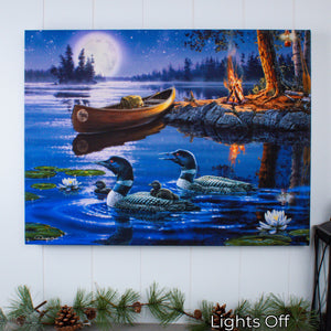 Time to Reflect 18x24 Fully Illuminated LED Wall Art