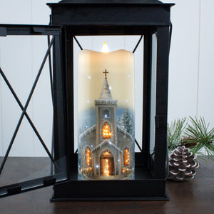 The Chapel Fiber Optic Candle