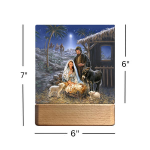 A Savior is Born LED Nightlight