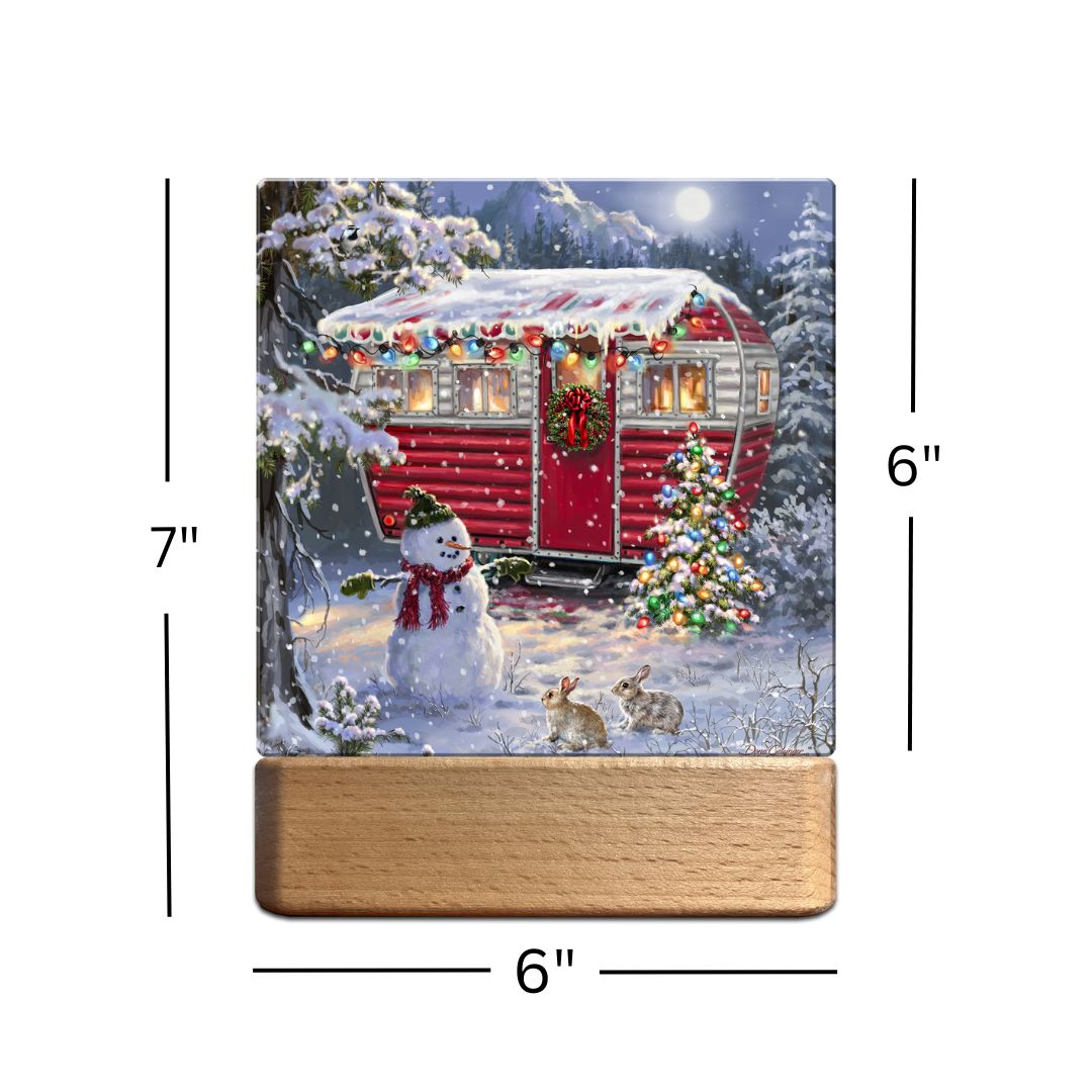 Snowy Retreat LED Nightlight