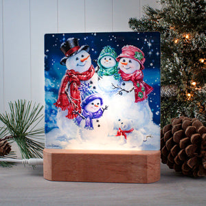 Snowflake Family LED Nightlight