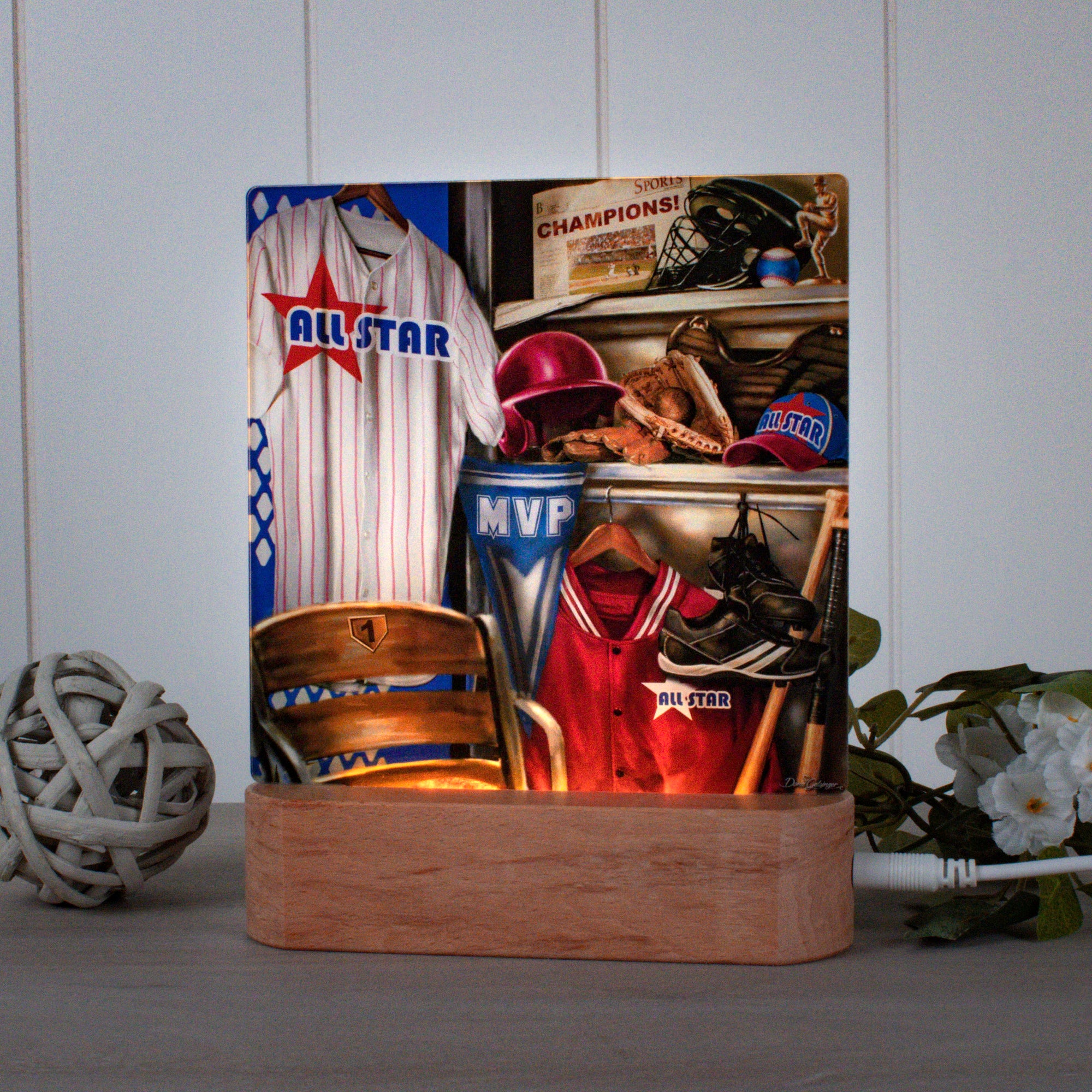 Baseball LED Nightlight