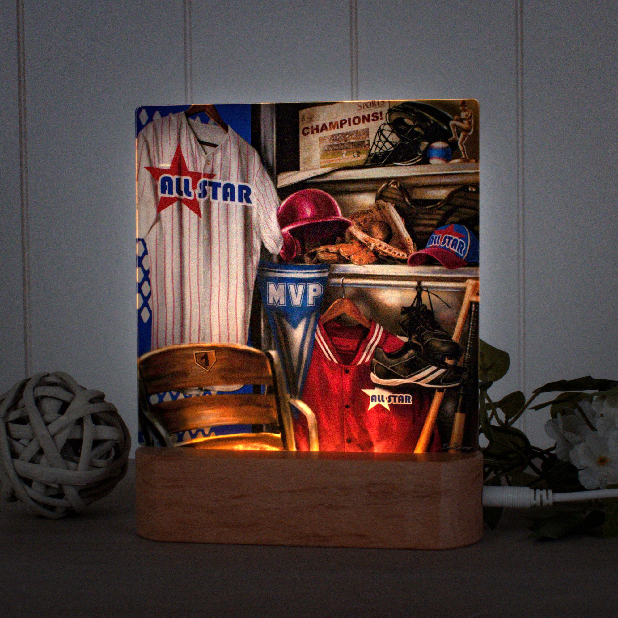 Baseball LED Nightlight