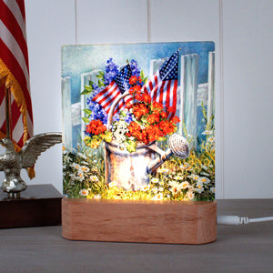 Patriotic Garden LED Nightlight