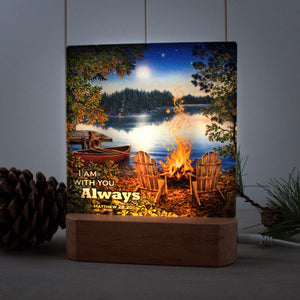 Lakeside with Scripture LED Nightlight