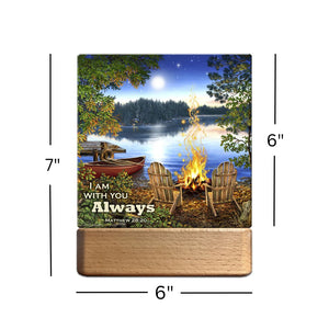 Lakeside with Scripture LED Nightlight