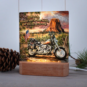 Open Road with Scripture LED Nightlight