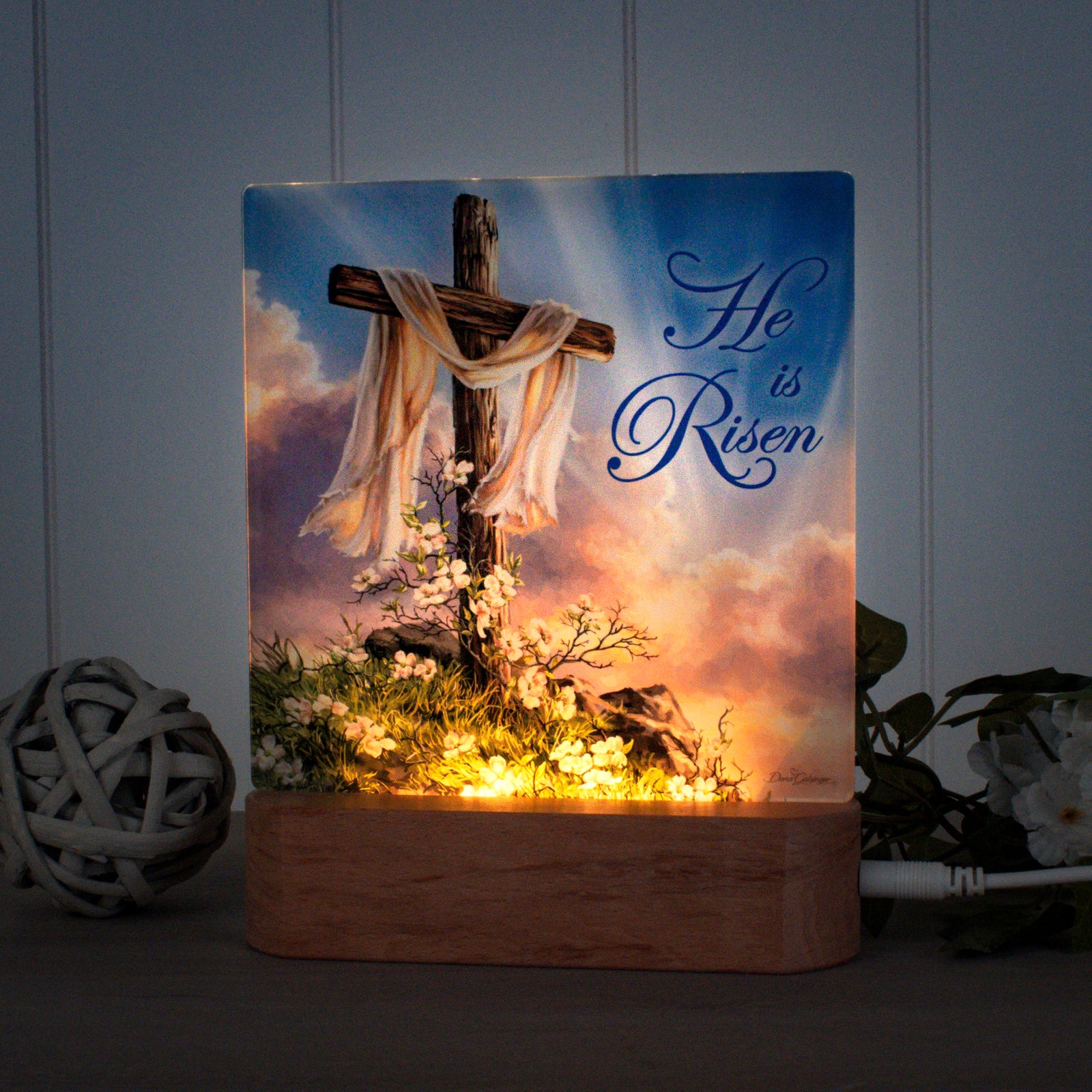 He is Risen LED Nightlight