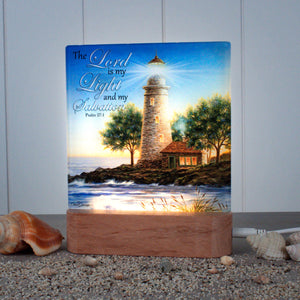 The Lighthouse with Scripture LED Nightlight
