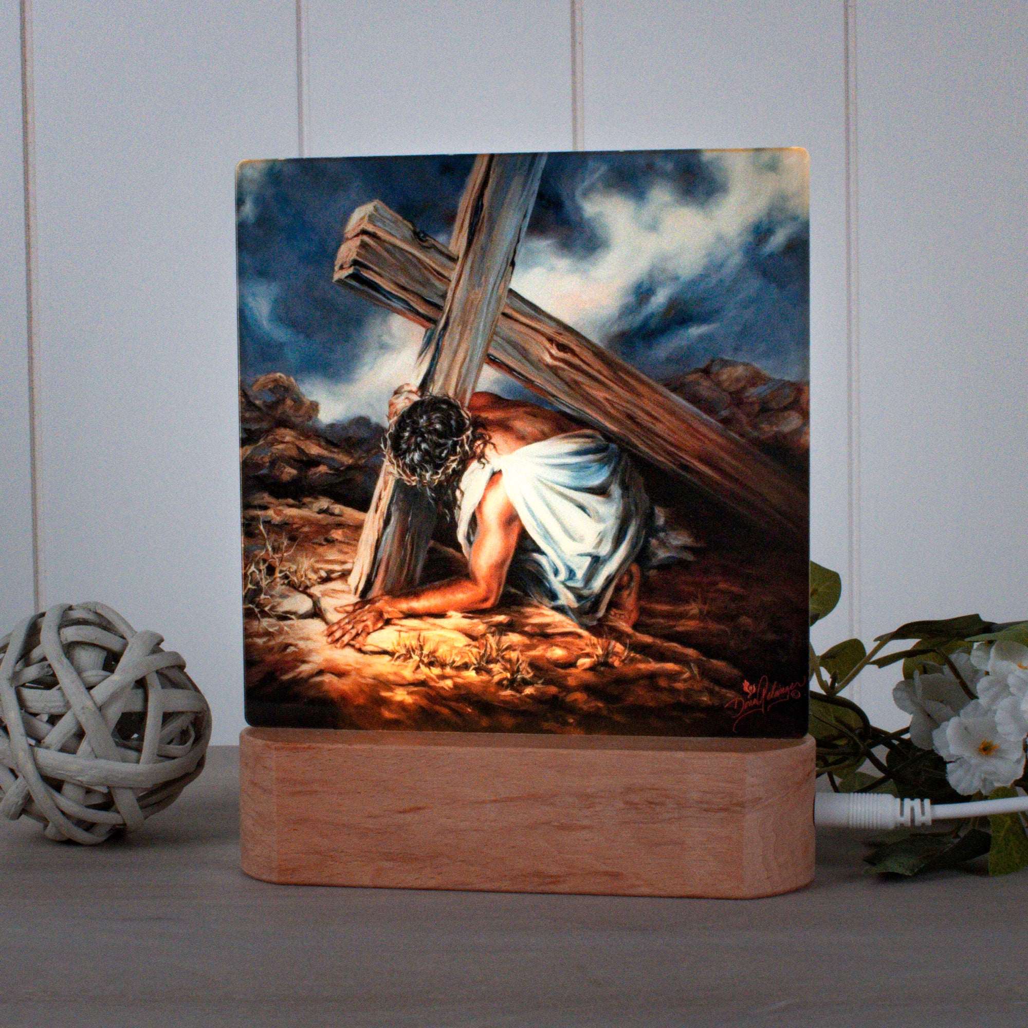 At the Cross LED Nightlight