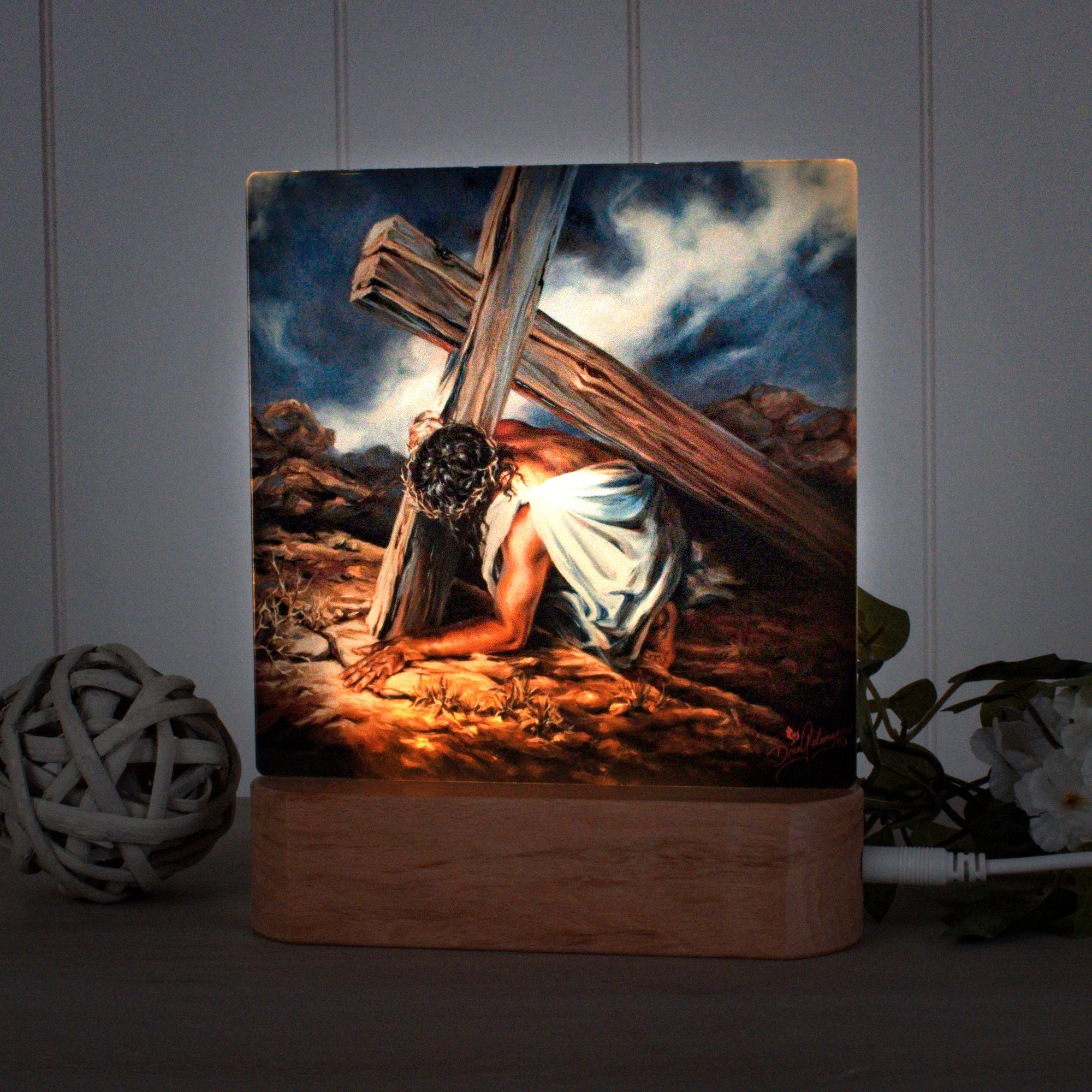 At the Cross LED Nightlight