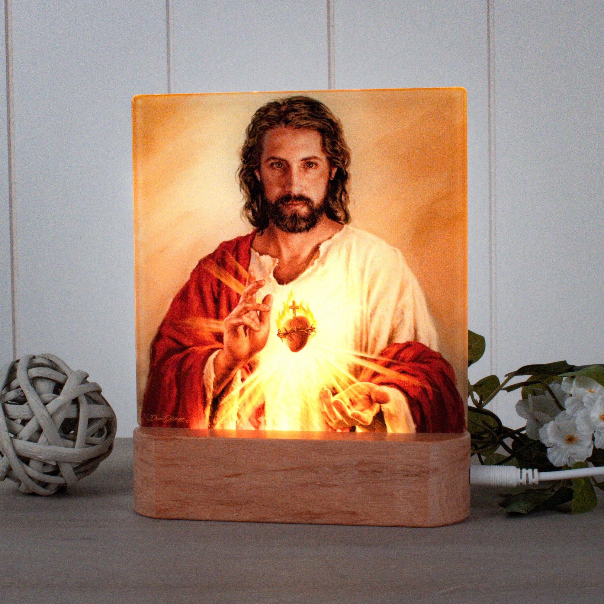 Sacred Heart of Jesus LED Nightlight