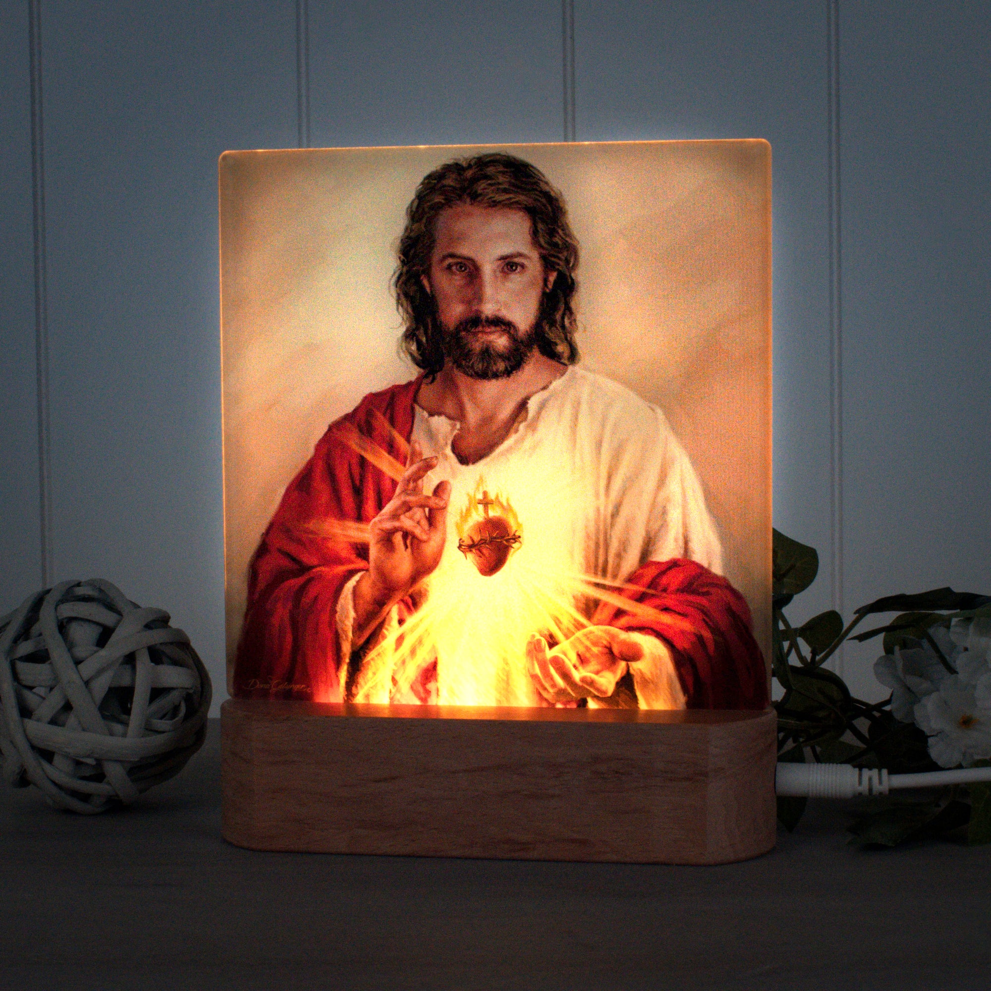 Sacred Heart of Jesus LED Nightlight