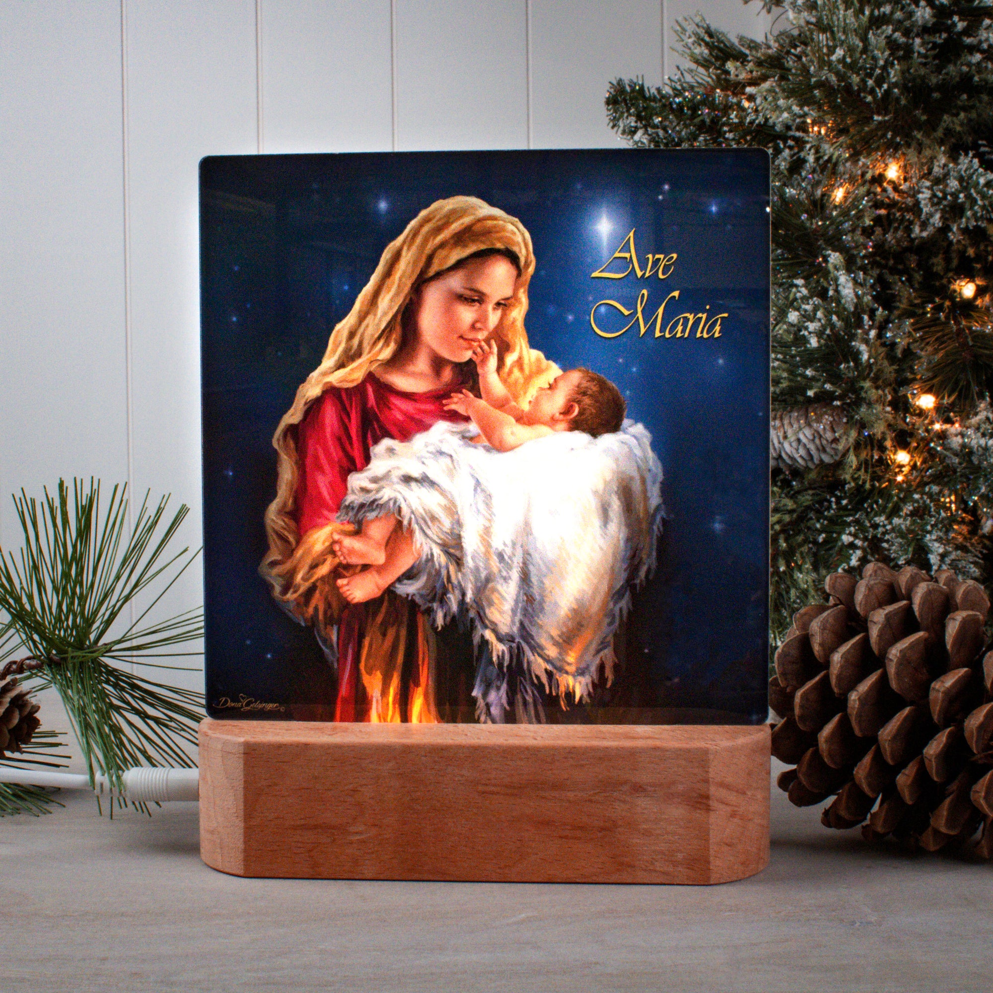 Ave Maria LED Nightlight