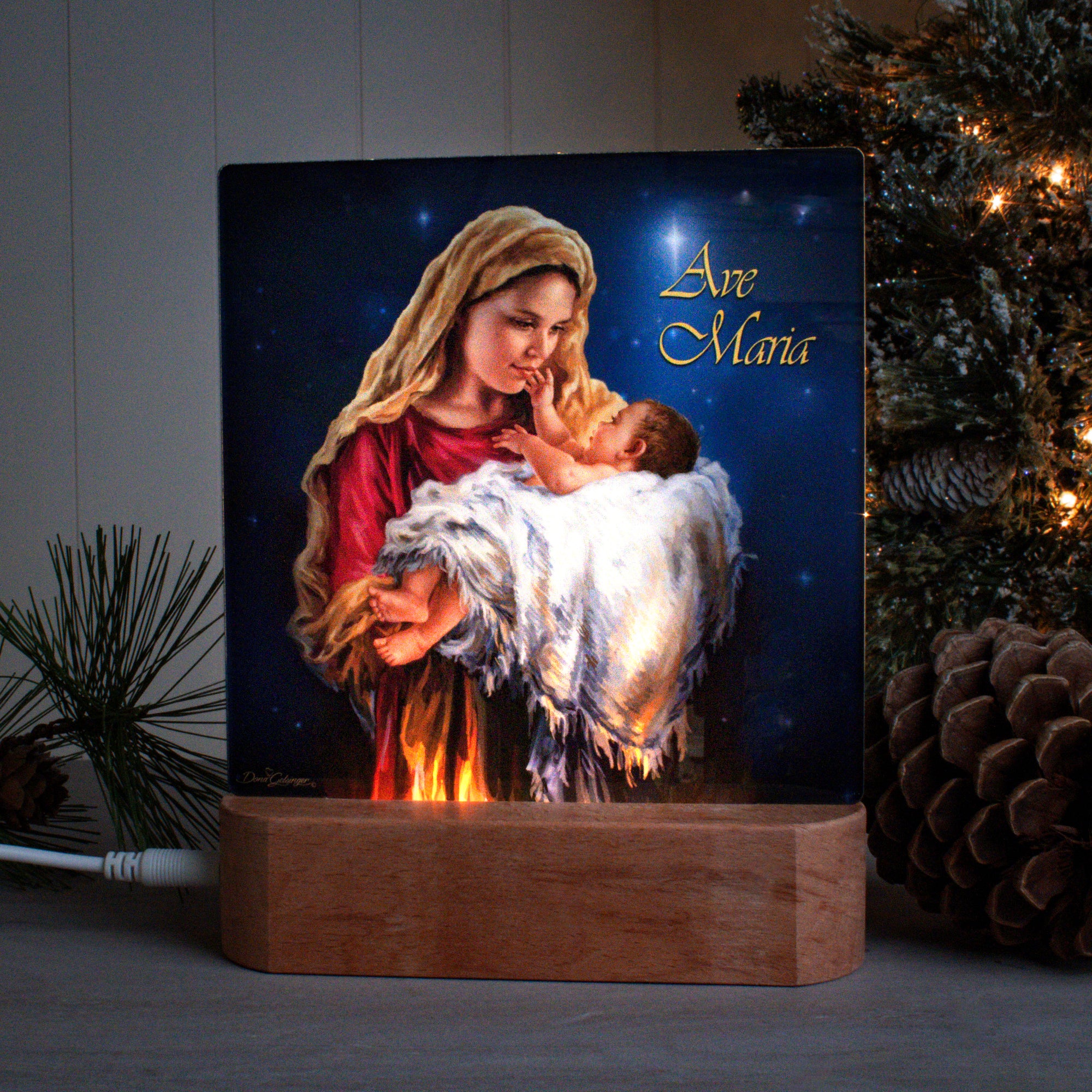 Ave Maria LED Nightlight