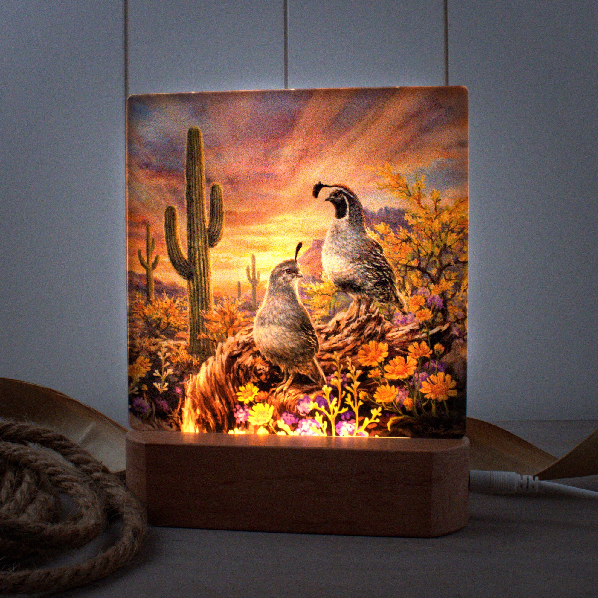 Quail Vista LED Nightlight
