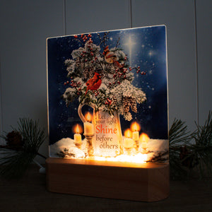 Candle Light Christmas LED Nightlight