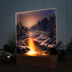 Solstice Snowy Owl LED Nightlight