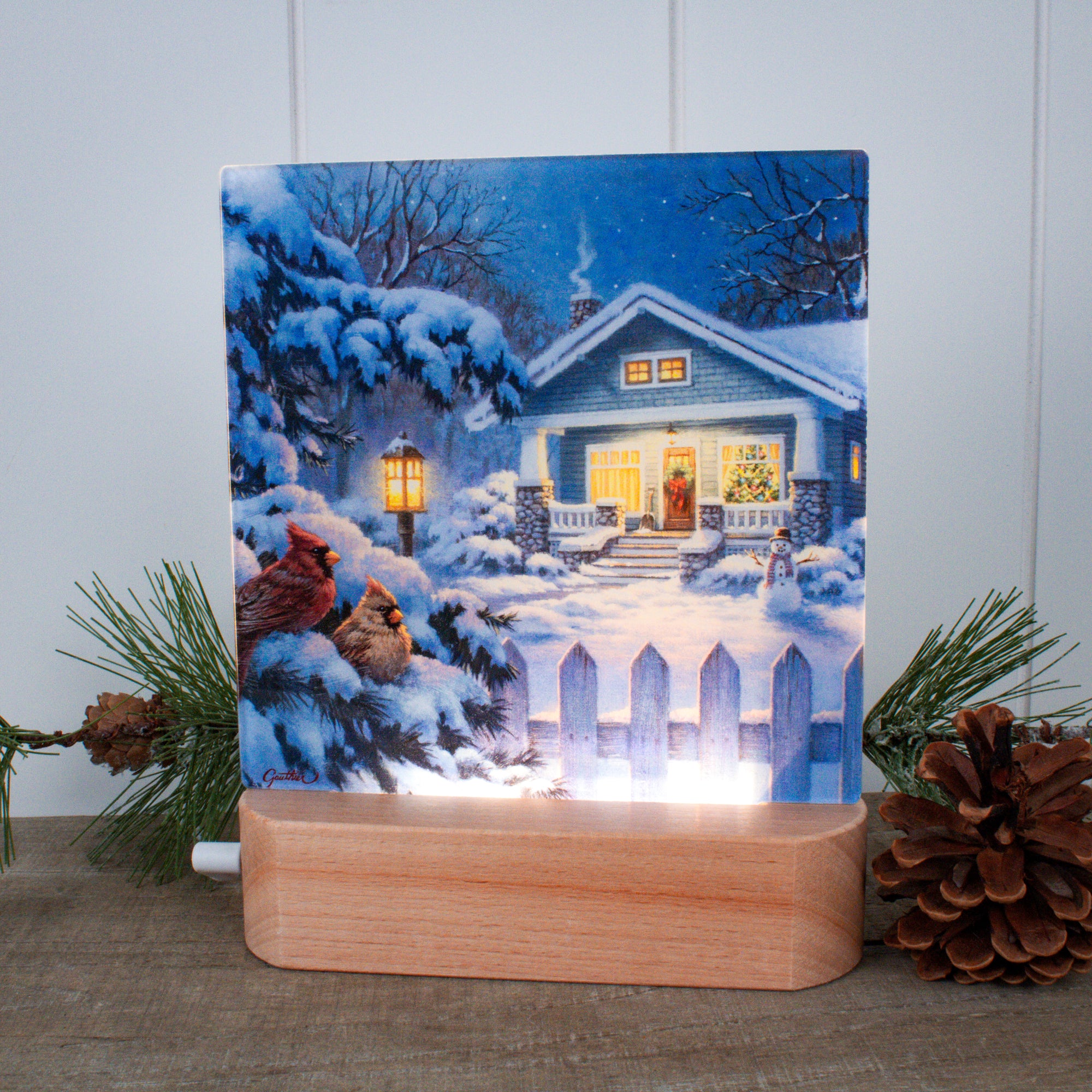 Christmas Bungalow LED Nightlight