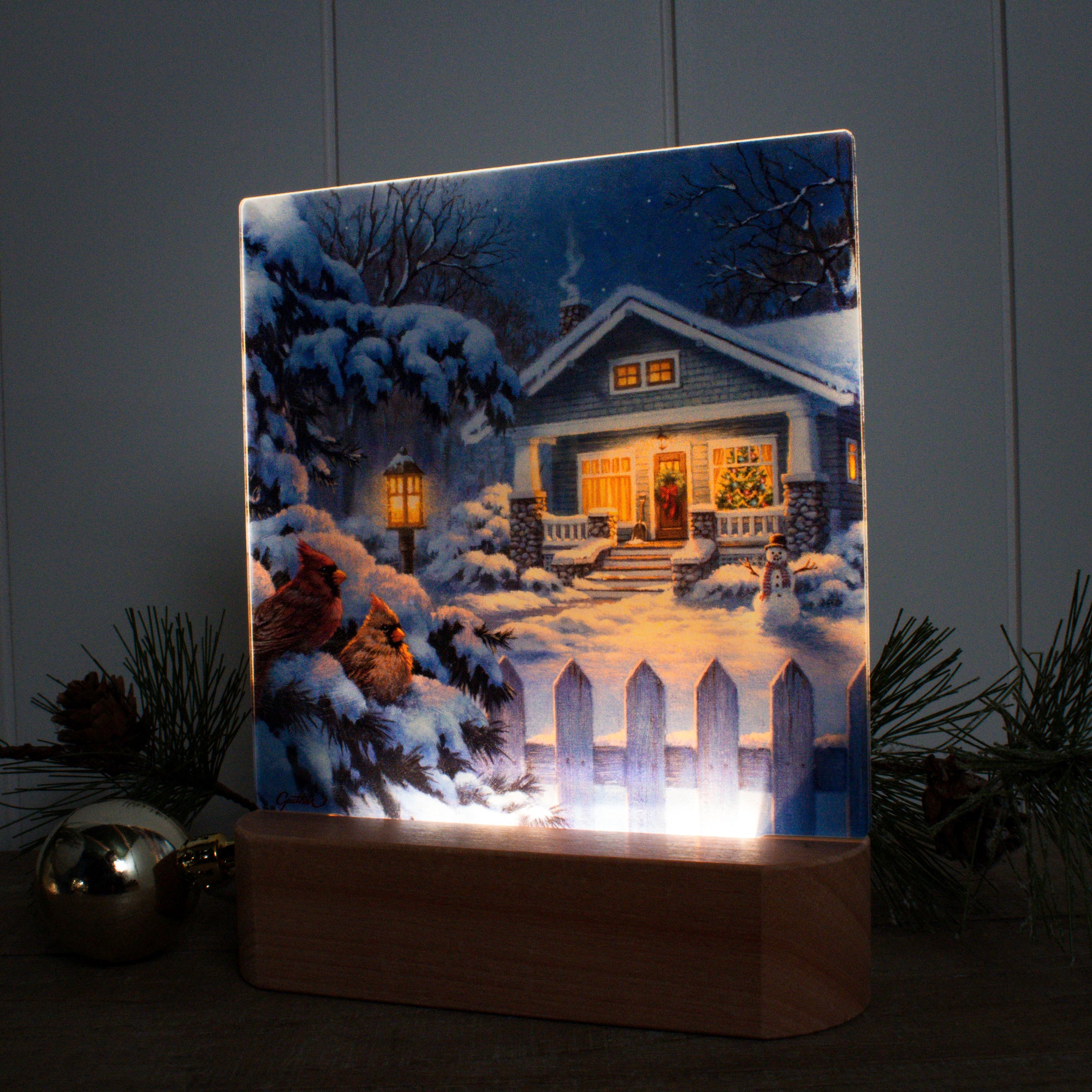 Christmas Bungalow LED Nightlight