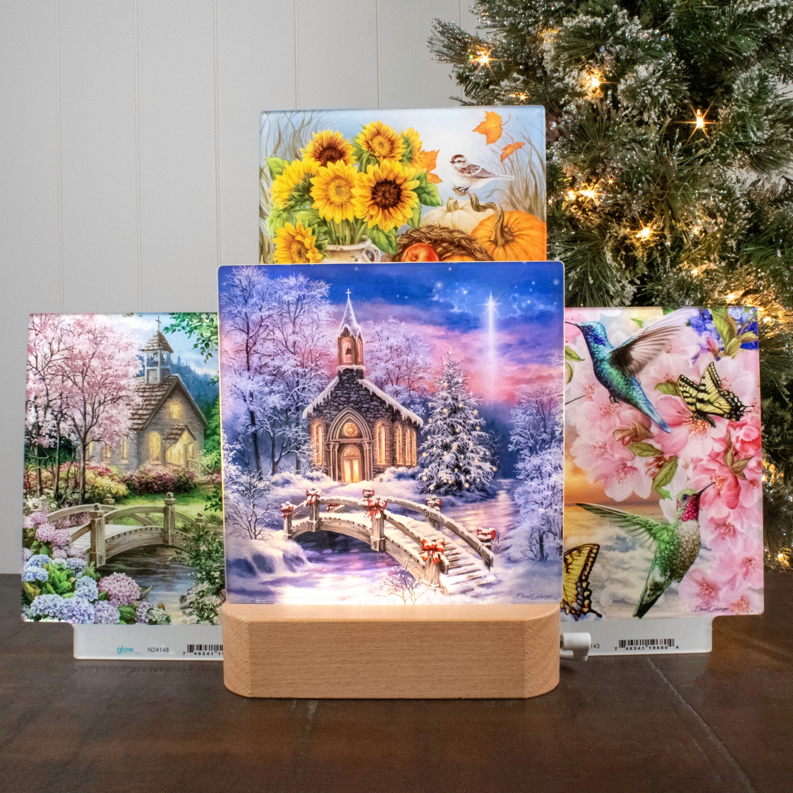 Faith Through the Seasons – Dona Gelsinger Interchangeable Nightlight Set