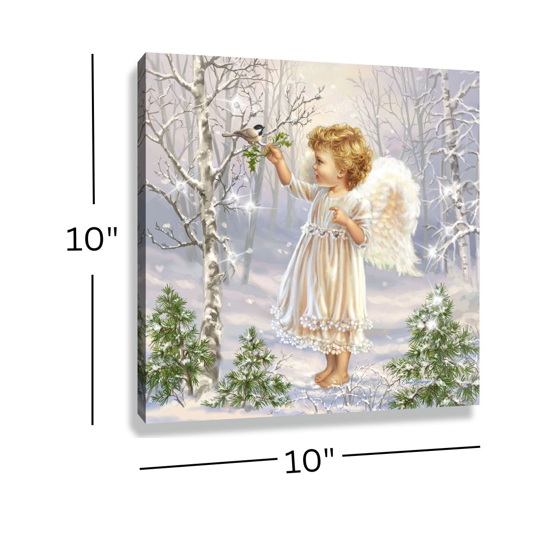 Little Winter Blessings Pizazz Print with Dazzling Crystals