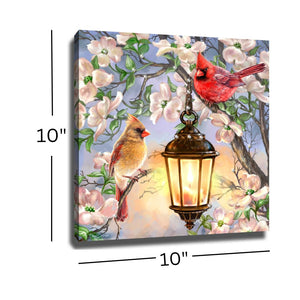 Spring Lantern Pizazz Print with Dazzling Crystals