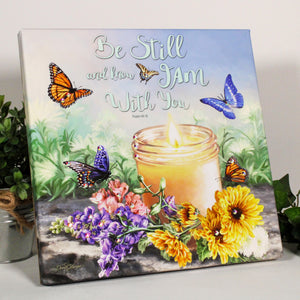 I Am with You Pizazz Print with Dazzling Crystals