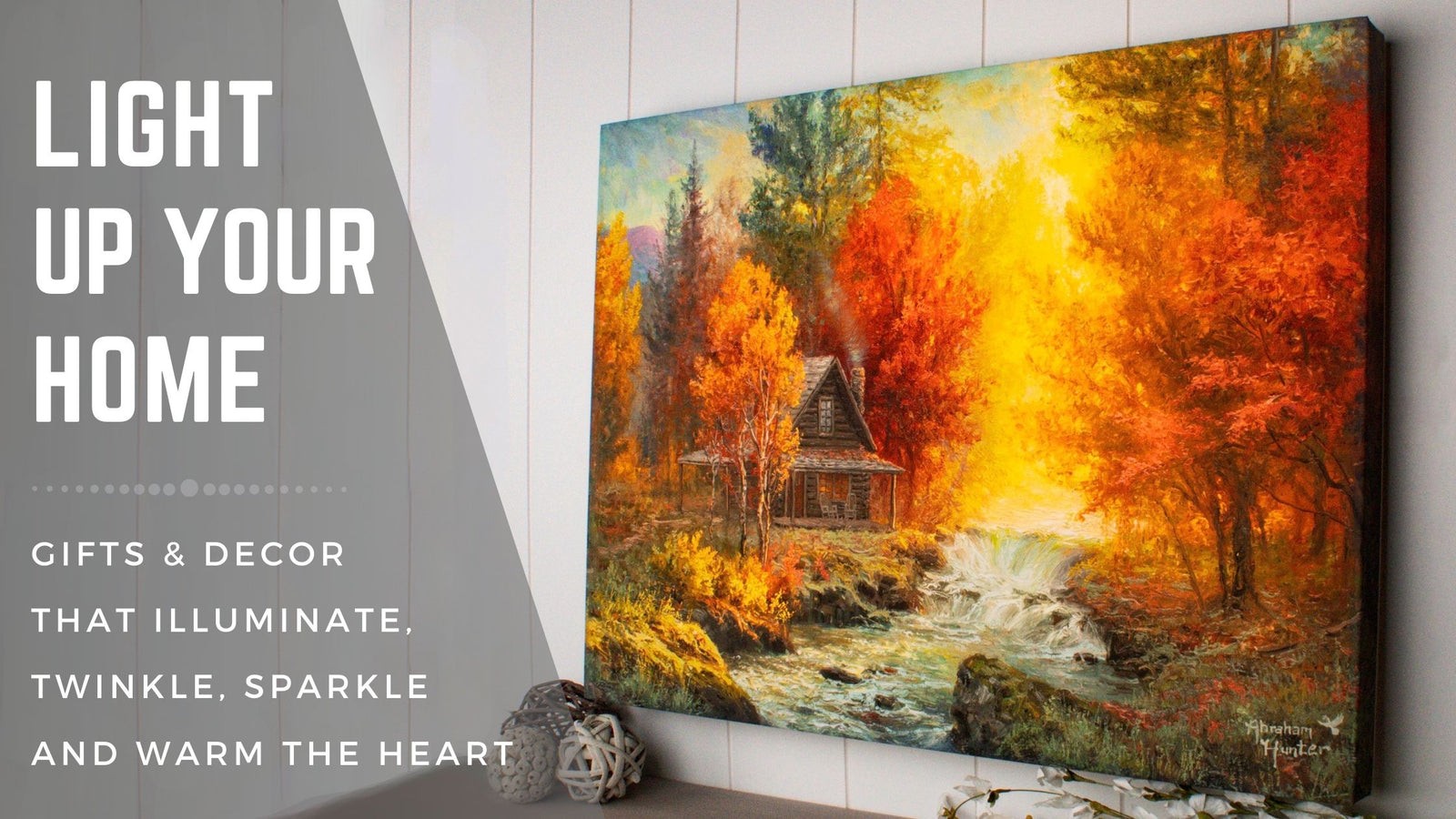 Light up artwork discount