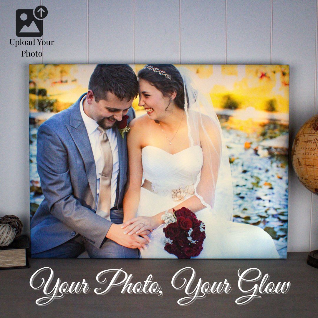 Your Photo on LED Illuminated Wall Art